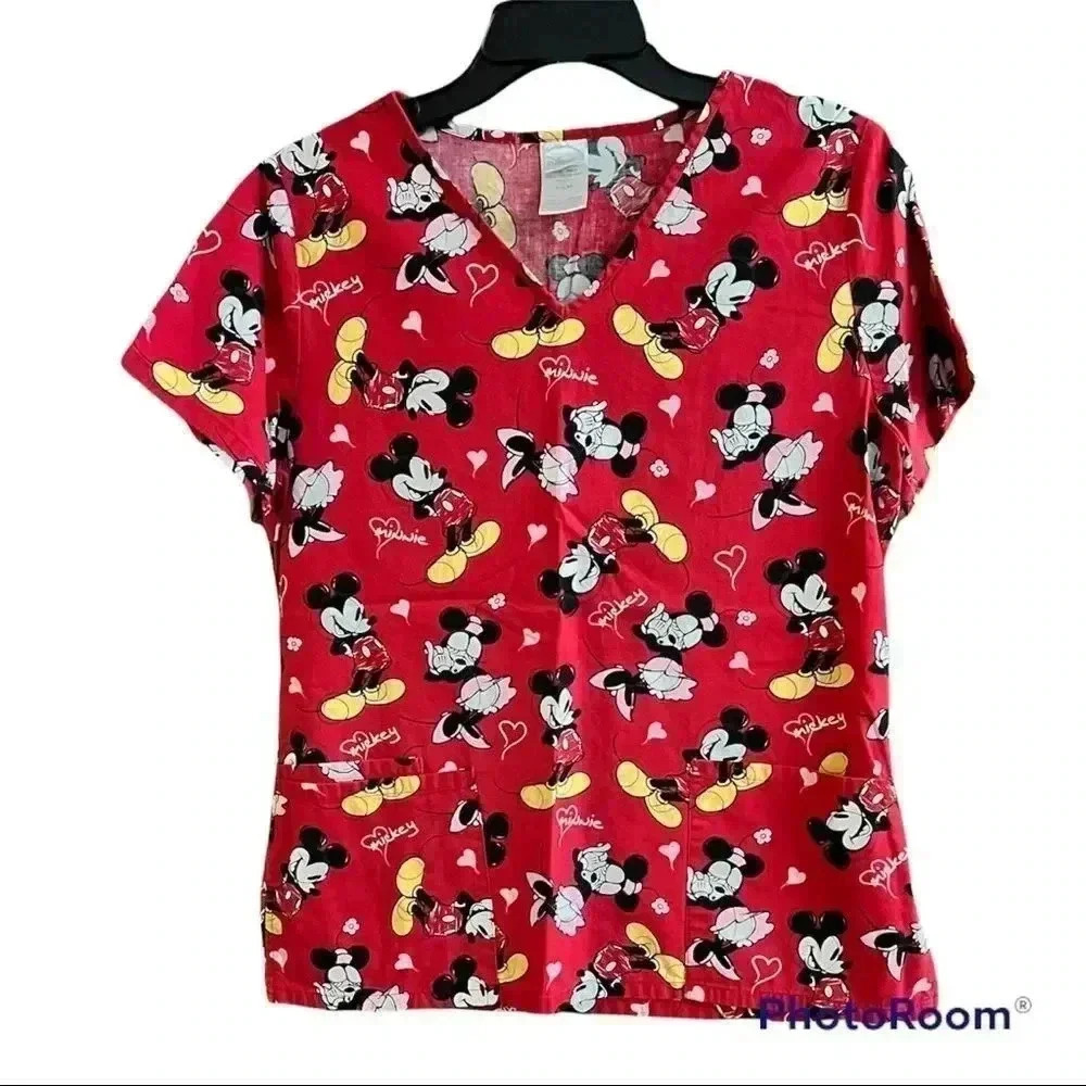 Disney uniform top size small